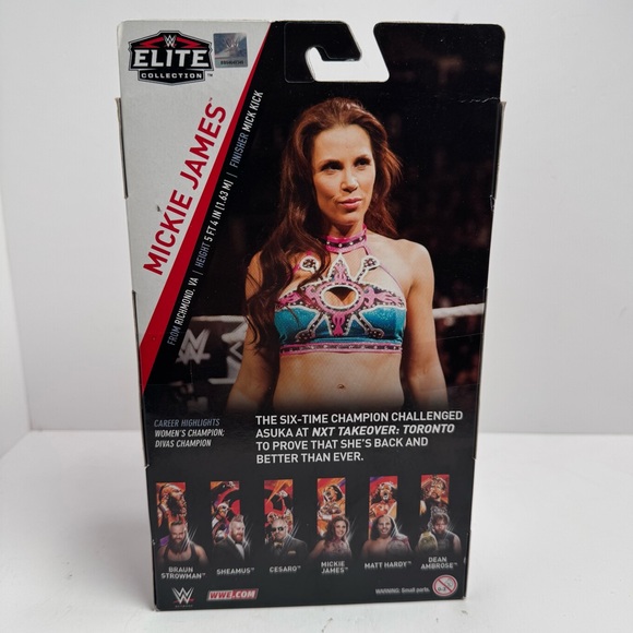 WWE Mickie James Elite Collection Series 58 Action Figure - Picture 3 of 6